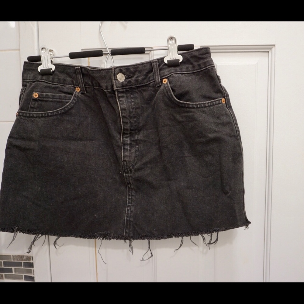 TopShop Jean Mini Skirt